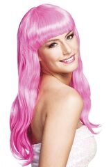 Soft Pembe Uzun Parti Peruğu