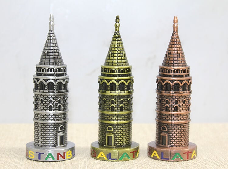 Metal Galata Kulesi Alk4317