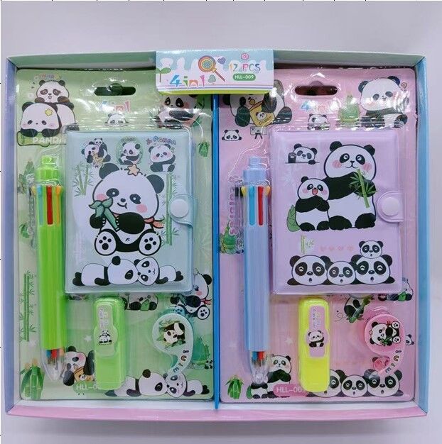 Panda Kırtasiye Seti 4'lü Set