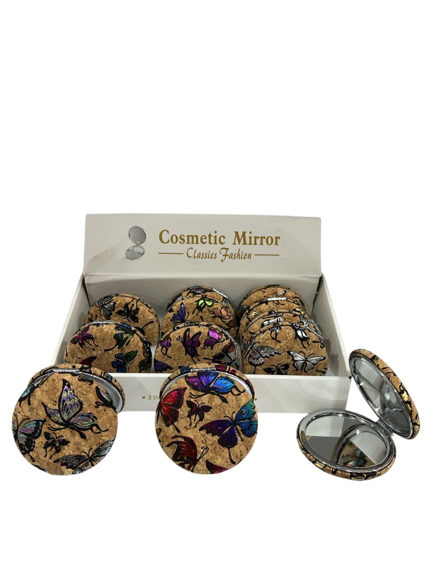 Yuvarlak Makyaj Aynası 12 Adet