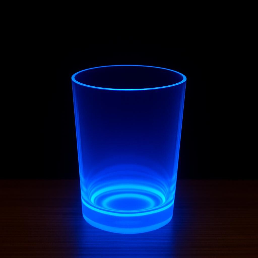 PartyGlow Neon Mavi Bardak 8.5 x 10.5 cm