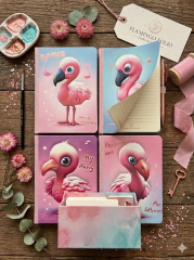 Flamingo Defter Seti 12 Adet