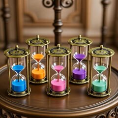 20 Dakikalık Vintage Kum Saati