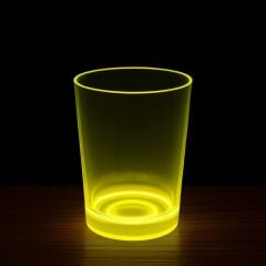 PartyGlow Neon Sarı Bardak 8.5 x 10.5 cm