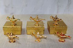 Mineli Metal Alaaddin Lambası Model 2