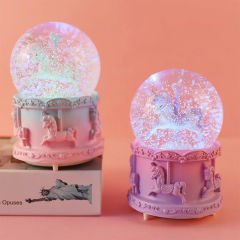 Toptan Orta Boy Unicorn Kar Küresi