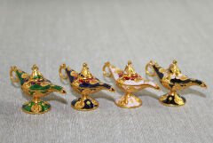 Mineli Metal Alaaddin Lambası Model 7