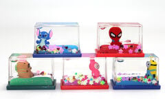 Batmayan Karekterler Figür Spiderman, Labubu,Kapibara, Stitch, Minion  Alk5276
