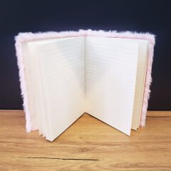 Toptan Panda Tasarımlı Peluş Defter