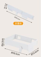 Kendinden Yapışkanlı Katlanabilir Çöp Poşeti Tutucu Aparat