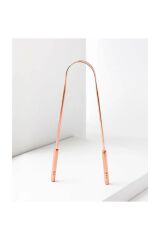 Hijyenik Dil Kazıyıcı Temizleme Dil Sıyırıcı Dil Temizleyici Bakır Hilal