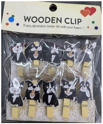 Köpekli Dekoratif Resim Mandalı 12 Paket (120 Adet)