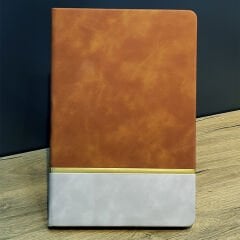 Toptan Çizgili Deri Defter