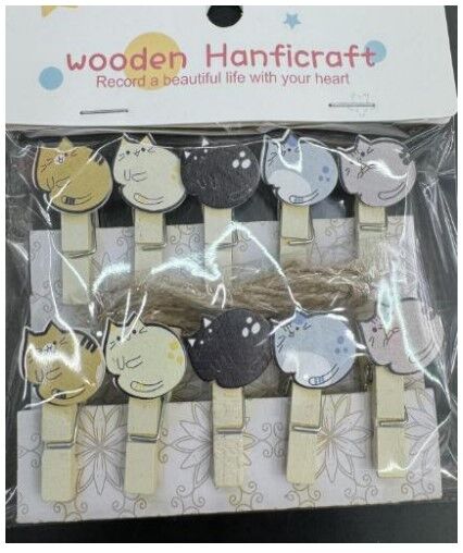 Kedicik Dekoratif Resim Mandalı 12 Paket (120 Adet)
