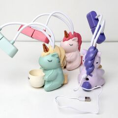 Unicorn Tasarımlı Şarjlı Masa Lambası