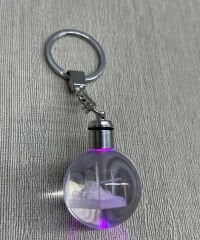 Ledli Sultanahmet Tasarımı Kristal Anahtarlık