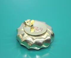 Pirinç Çapalı Kapaklı Küllük 6 Cm