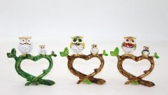 Swarovski 2'li Baykuş Model 3