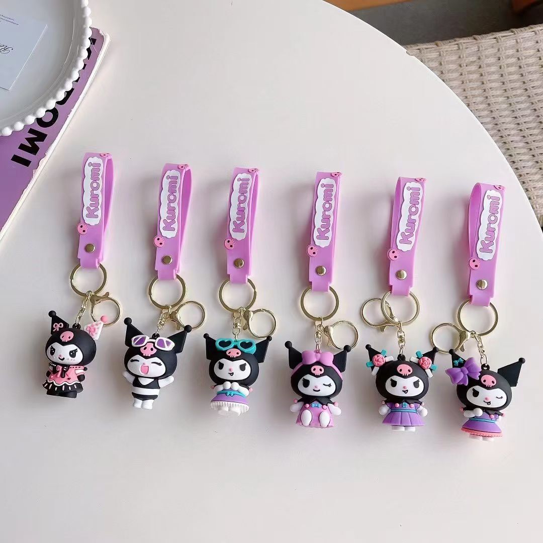 Karakterli Silikon Anahtarlık 12 Adet