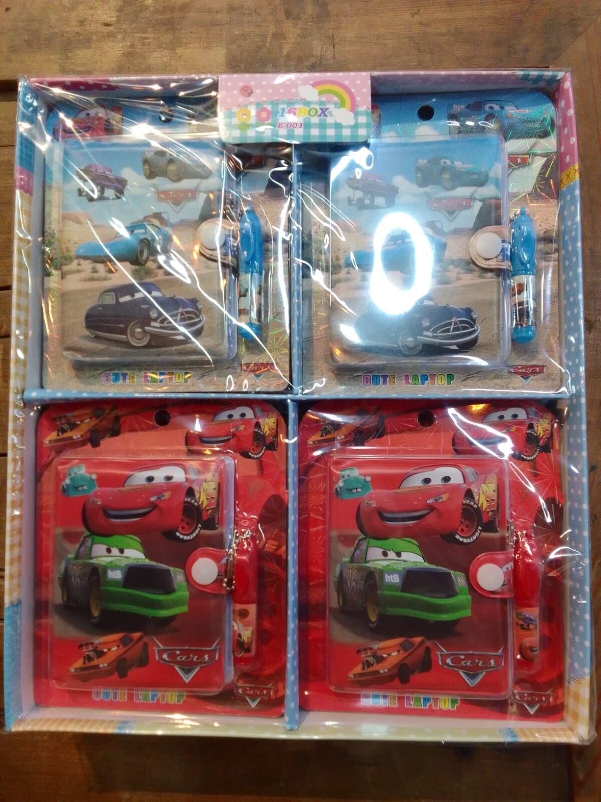 Mini Karakter Defter Seti Kutu 16 Adet