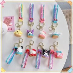 Karakterli Silikon Anahtarlık 12 Adet