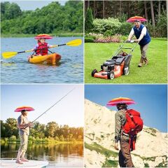 Kafa Şemsiyesi Gökkuşağı MZ-332