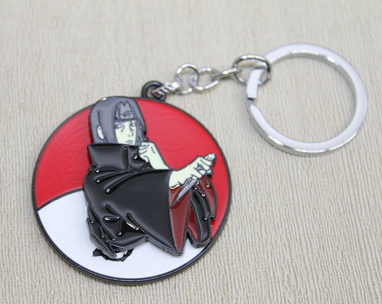 Metal Dönen Anime Figür Anahtarlık Alk3090