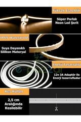 5m 16 Renk 4 Fonksiyonlu Esnek Şerit Neon Led