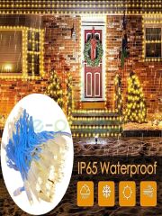 10 Metre 100 Led IP65 Dış Mekan Led Işık Beyaz Kablo