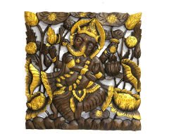 Ahşap Duvara Asmalı El Oyması Pano