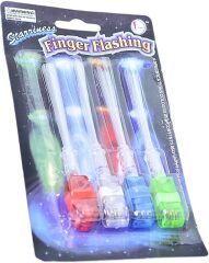 4'lü LED Işıklı Renkli Püskül