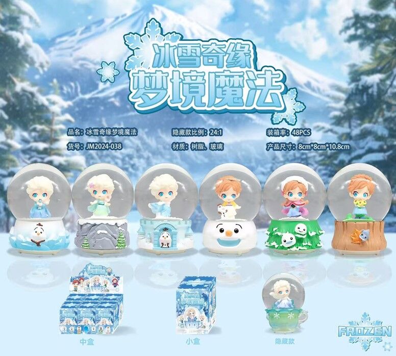 Işıklı Müzikli Orta Boy Kar Küresi