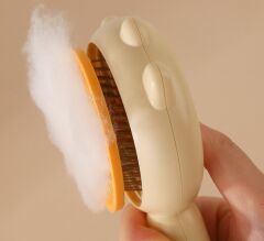 Pati Tasarımlı Otomatik Temizlenen Evcil Hayvan Fırçası