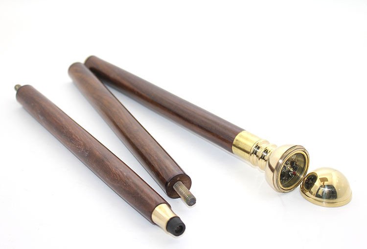 Pirinç Pusulalı Baston Model 2