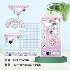 Karakterli Cetvel Seti 12 Set