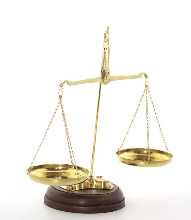 Pirinç Terazi Model 1