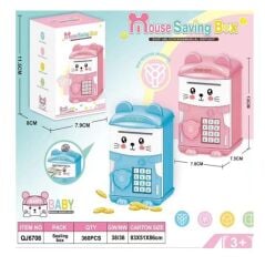 Renkli Kedi Kumbara Mini Boy