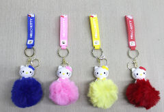 Ponponlu Hello Kitty Anahtarlık Alk4247