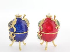 Swarovski Taşlı Tekli Yumurta Model 3