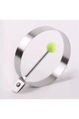 Metal Yuvarlak Omlet Krep Kalıbı