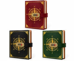 Özel Tasarım Şifreli Deri Defter  Alk3952