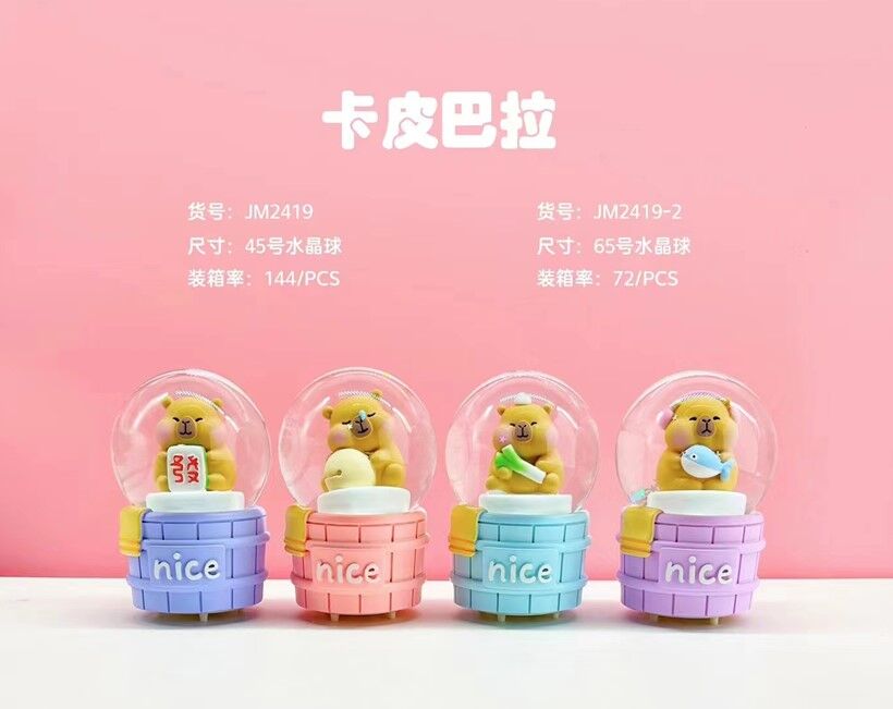 Işıklı Küçük Boy Kar Küresi 12 Adet