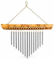 Bambu Metal Çubuklu Rüzgar Çanı No:1047