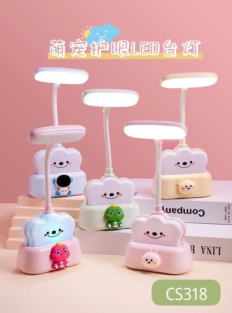 Karakterli Şarjlı Masa Lamba