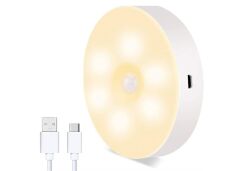 HAREKET SENSÖRLÜ USB ŞARJLI LED IŞIK LAMBA