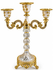 Kristal Şamdan Mumluk Alk6394