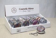 Taşlı El Aynası Anahtarlık Model 10