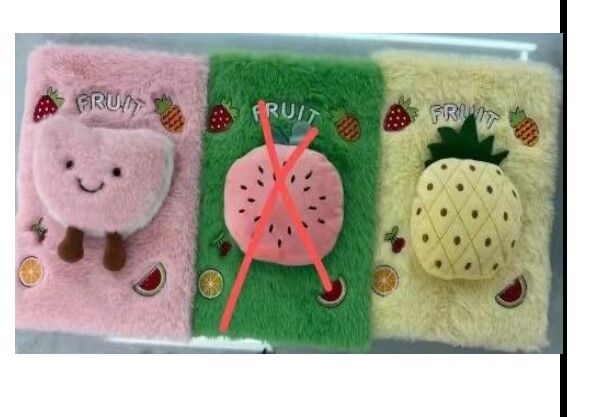 Karakterli Peluş Defter