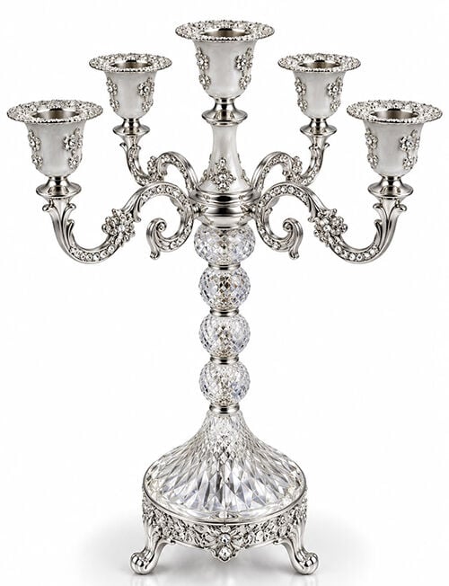 Kristal Şamdan Mumluk Alk6397
