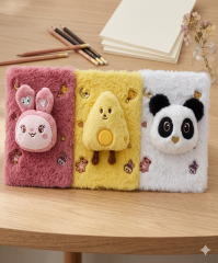 Karakterli Peluş Defter